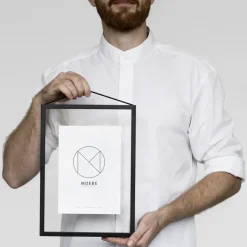 MOEBE Marcos<Marco Frame A4, Negro