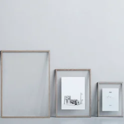 MOEBE Marcos<Marco Frame A4, Roble Marrón