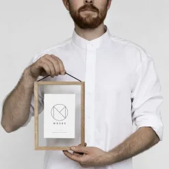 MOEBE Marcos<Marco Frame A5 16,8x23 cm, roble Marrón