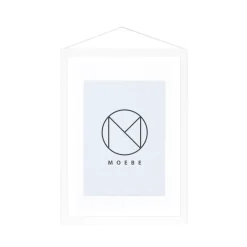MOEBE Marco Frame A5 16,8x23 cm, Blanco