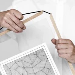 MOEBE Marcos<Marco Frame A3 31,7x44 cm, Roble Marrón
