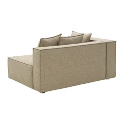 Brafab Módulo de sofá Muki, Light taupe, terminación derecha Marrón Clearance