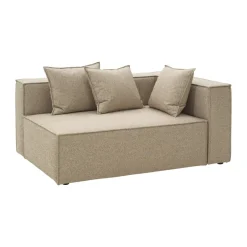 Brafab Módulo de sofá Muki, Light taupe, terminación izquierda Marrón Online
