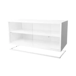 Zweed Vitrinas Y Gabinetes|Vitrinas Y Gabinetes<Módulo vitrina Molto 840, , incl. marco de metal Blanco