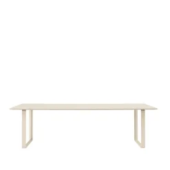 Muuto Mesas De Comedor<Mesa 70/70 255x108 cm, Sand laminate-Plywood-Sand Beige