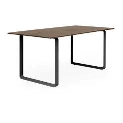 Muuto Mesa 70/70 170x85 cm, Solid humod oak-Black Beige Hot
