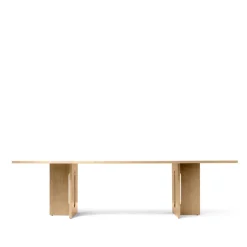 Audo Copenhagen Mesa Androgyne Rectangular, Natural oak, 280x110 cm Beige Best