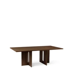 Audo Copenhagen Mesa Androgyne Rectangular, Oak dark stained, 210x109 cm Beige Online