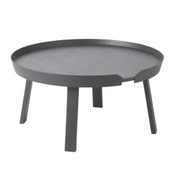Muuto Mesas De Centro<Mesa Around grande , antracita Gris