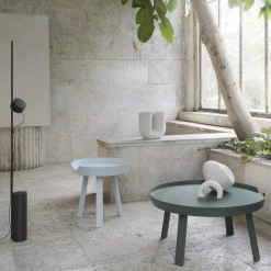 Muuto Mesas De Centro<Mesa Around grande , Dark green Verde