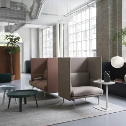 Muuto Mesas De Centro<Mesa Around grande , Dark green Verde