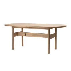Gärsnäs Mesas De Comedor<Mesa Ateljé, Roble-natural-pomo en roble Beige
