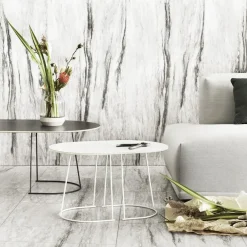 Muuto Mesa auxiliar Airy S, Off-white nanolaminate Blanco Online