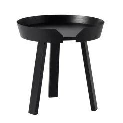 Muuto Mesas De Centro<Mesa auxiliar Around, pequeña, Negro