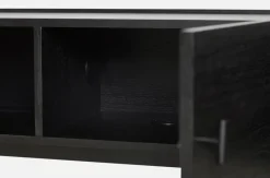 Woud Mesas Para Tv Y Media|Mesas Para Tv Y Media<Mesa auxiliar Array baja, 150 cm, Roble pintado Negro