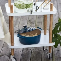 Normann Copenhagen Carritos Auxiliares<Mesa auxiliar Block, Blanco