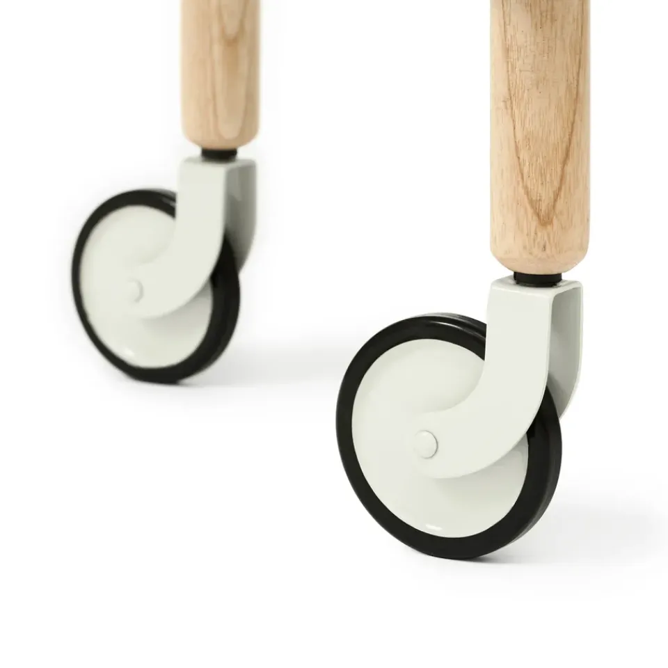 Normann Copenhagen Carritos Auxiliares<Mesa auxiliar Block, Blanco