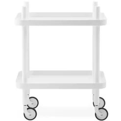 Normann Copenhagen Carritos Auxiliares<Mesa auxiliar Block, - Blanco