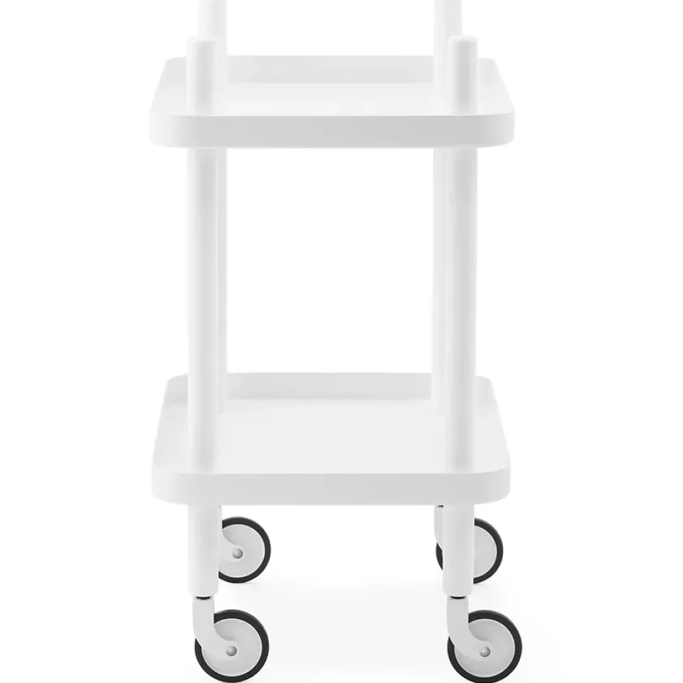 Normann Copenhagen Carritos Auxiliares<Mesa auxiliar Block, - Blanco