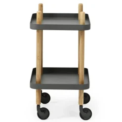 Normann Copenhagen Mesa auxiliar Block, oscuro Gris Sale