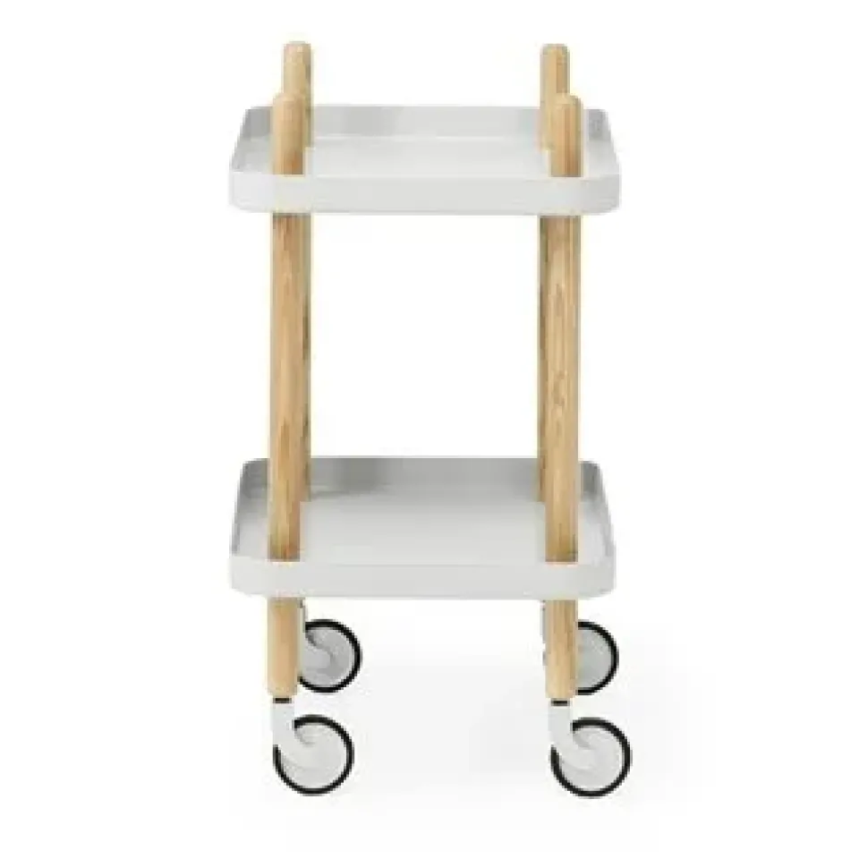 Normann Copenhagen Carritos Auxiliares<Mesa auxiliar Block, claro Gris