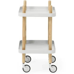 Normann Copenhagen Carritos Auxiliares<Mesa auxiliar Block, claro Gris