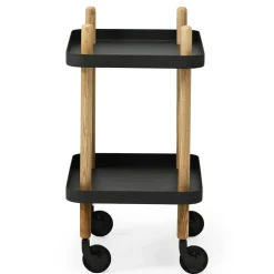 Normann Copenhagen Carritos Auxiliares<Mesa auxiliar Block, Negro