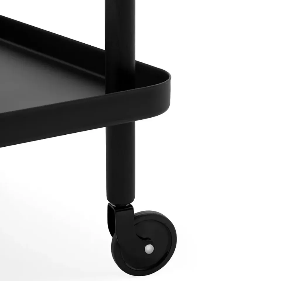 Normann Copenhagen Carritos Auxiliares<Mesa auxiliar Block, - Negro