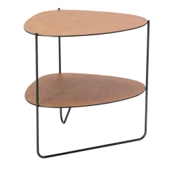 LIND DNA Mesas Auxiliares<Mesa auxiliar Curve Double Hippo, Nature Beige