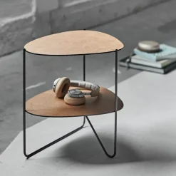 LIND DNA Mesas Auxiliares<Mesa auxiliar Curve Double Hippo, Nature Beige