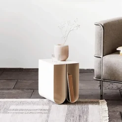 Kristina Dam Studio Mesas Auxiliares<Mesa auxiliar Curved, Stainless steel Gris