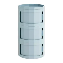 HAY Vitrinas Y Gabinetes|Vitrinas Y Gabinetes<Mesa auxiliar Facet Cabinet 30, Misty blue Azul