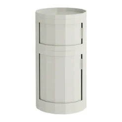 HAY Vitrinas Y Gabinetes|Vitrinas Y Gabinetes<Mesa auxiliar Facet Cabinet 110 , Misty grey Gris