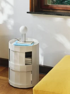 HAY Vitrinas Y Gabinetes|Vitrinas Y Gabinetes<Mesa auxiliar Facet Cabinet 20, Eggshell Blanco