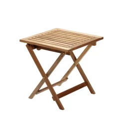 Stockamöllan Mesa auxiliar Hanö, Teca Marrón Discount