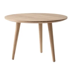 &Tradition Mesa auxiliar In Between SK14 Ø60 cm, Oiled oak Beige Discount