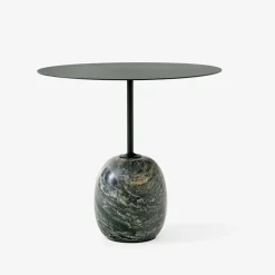 &Tradition Mesas Auxiliares<Mesa auxiliar Lato LN9, Deep Green- Alpi Marble Verde