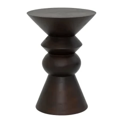 URBAN NATURE CULTURE Mesa auxiliar Luova 43 cm, Nogal Marrón Best