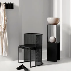 Kristina Dam Studio Mesas Auxiliares<Mesa auxiliar Pedestal, Black Negro