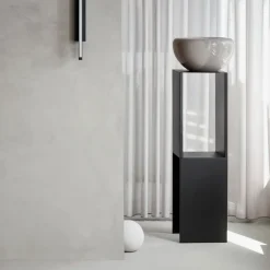 Kristina Dam Studio Mesas Auxiliares<Mesa auxiliar Pedestal, Black Negro