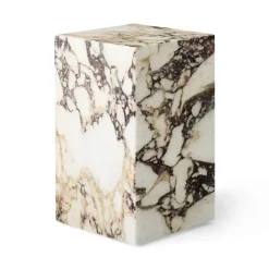 Audo Copenhagen Mesa auxiliar Plinth tall 30x30x51 cm, rose Multi Online