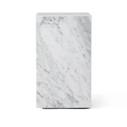 Audo Copenhagen Mesa auxiliar Plinth tall 30x30x51 cm, White Blanco Best