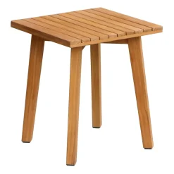 1898 Mesa auxiliar Sköndal teca, 35x35x40 cm Marrón Outlet