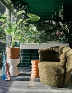 HKliving Mesas Auxiliares<Mesa auxiliar Terrazzo Ø35 cm, Terrazo color Multi