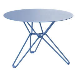 Massproductions Mesas De Exterior<Mesa auxiliar Tio Ø60 cm, Overseas Blue Azul