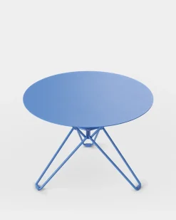 Massproductions Mesas De Exterior<Mesa auxiliar Tio Ø60 cm, Overseas Blue Azul