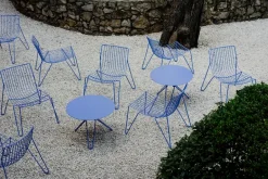 Massproductions Mesas De Exterior<Mesa auxiliar Tio Ø60 cm, Overseas Blue Azul