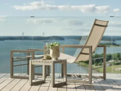 Brafab Mesas De Terraza Y Mesas De Café<Mesa auxiliar Vevi, Khaki Beige
