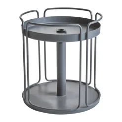 Brafab Mesa auxiliar y base para sombrilla Shady, Anthracite Gris Hot
