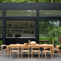 Ethnicraft Mesas De Exterior<Mesa Bok outdoor teak, 162x80 Marrón